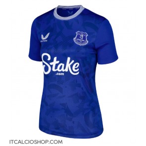 Everton Prima Maglia Femmina 2024-25 Manica Corta